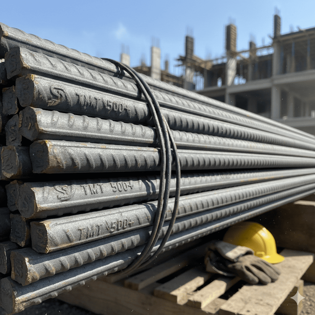 How to Store TMT Bars Safely During Heavy Rains